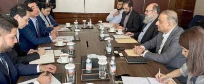 Abdul Aleem Khan meeting with Chinese Business Group